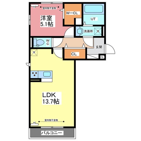 D-Residence上野本町の物件間取画像